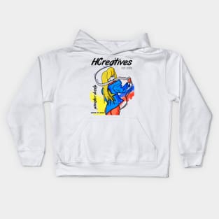 SneakerHead Girl Kids Hoodie